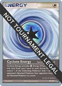 Cyclone Energy - 2008 (Jason Klaczynski) — World Championship Decks 90 Pokémon card