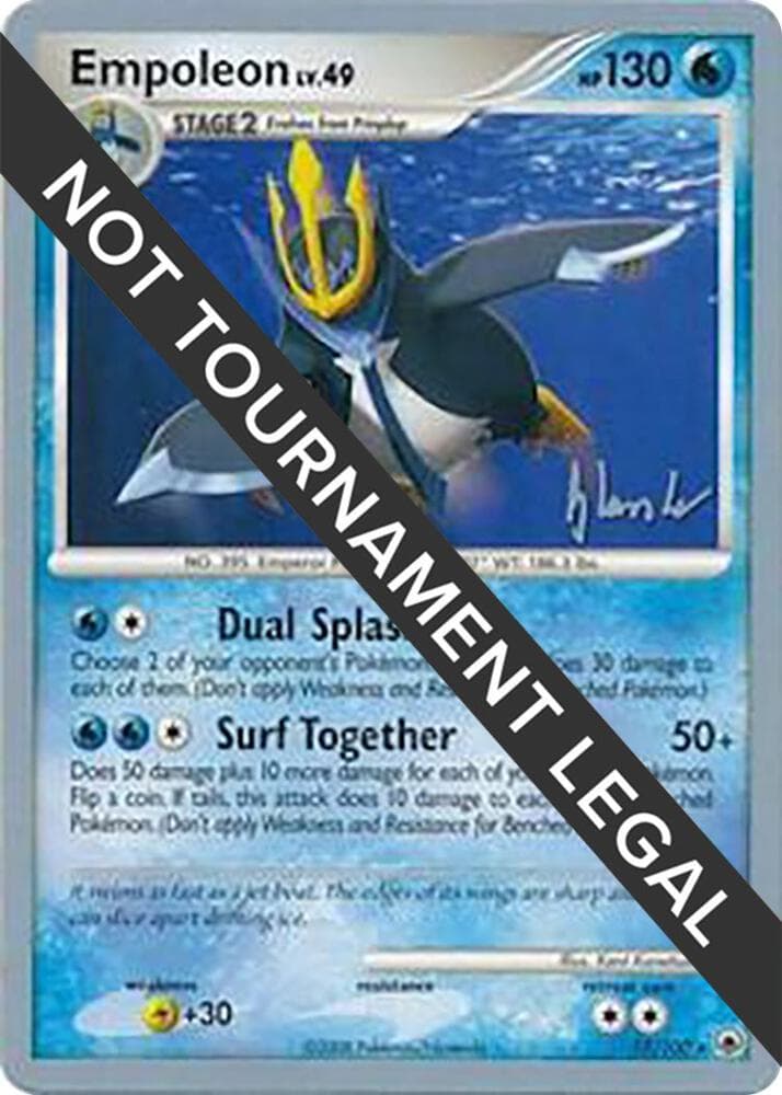 Empoleon - 2008 (Dylan Lefavour) — World Championship Decks 17 Pokémon card