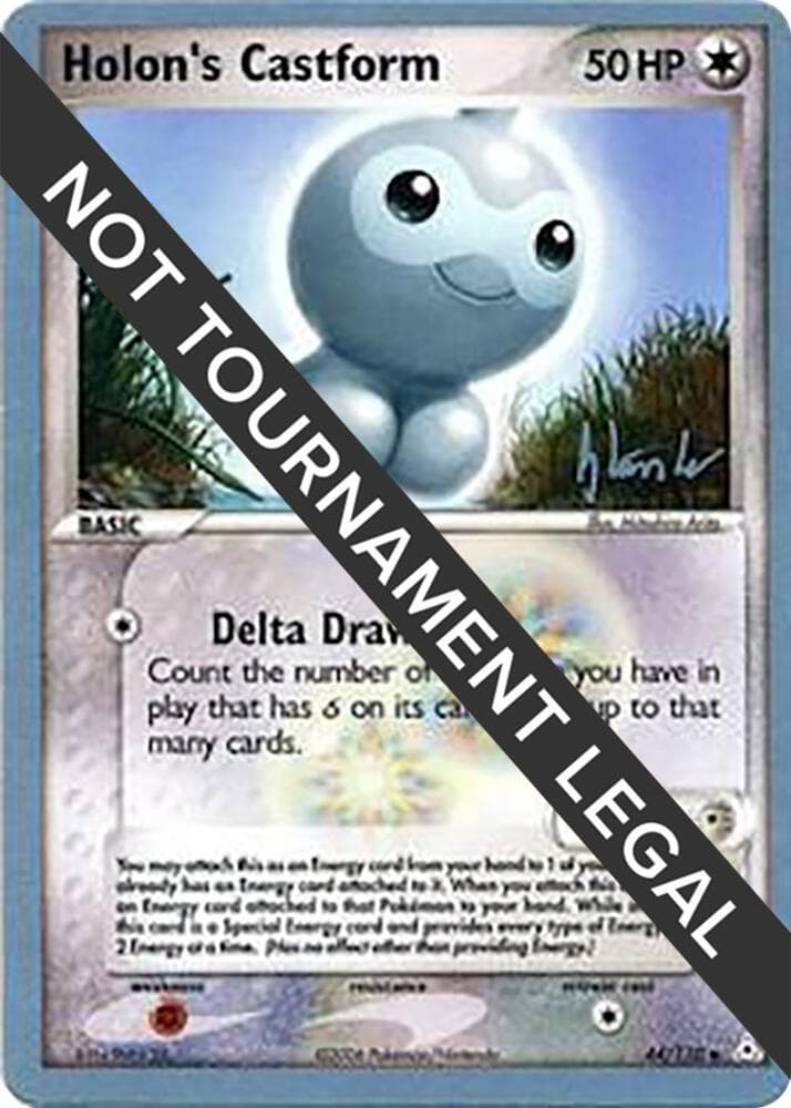 Holon's Castform - 2008 (Dylan Lefavour) — World Championship Decks 44 Pokémon card