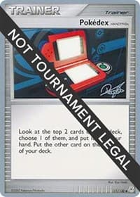 Pokedex (HANDY910is) - 2008 (Paul Atanassov) — World Championship Decks 111 Pokémon card