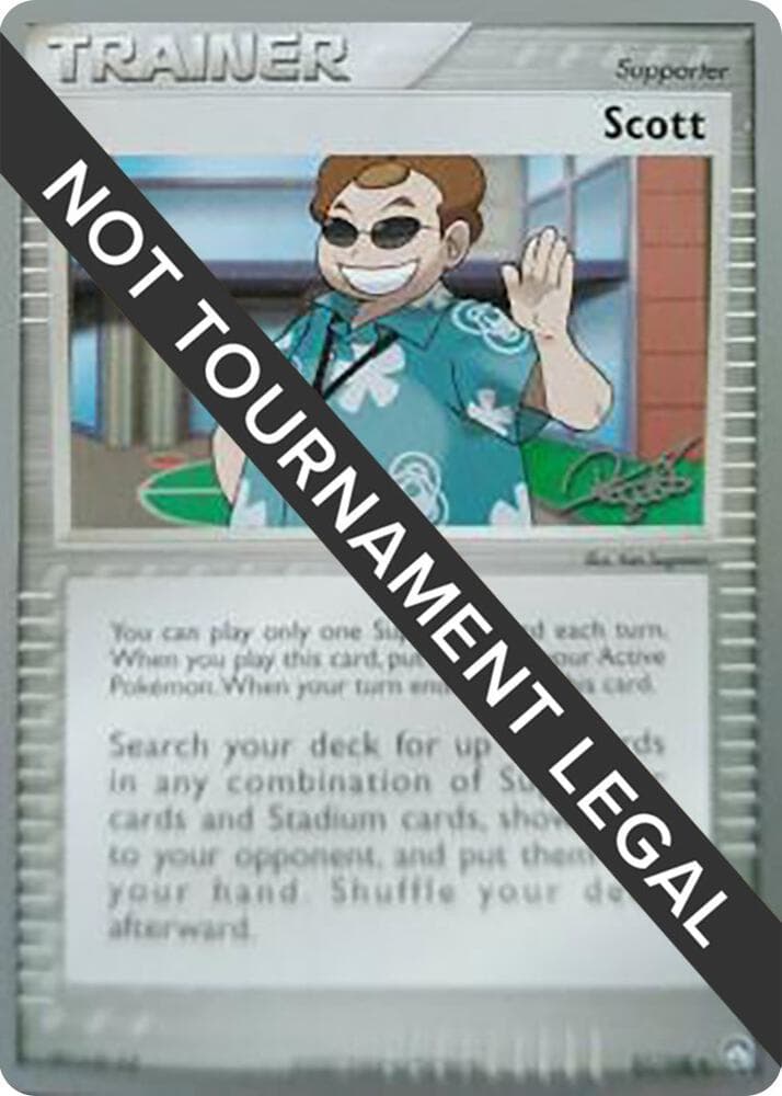 Scott - 2008 (Paul Atanassov) — World Championship Decks 81 Pokémon card