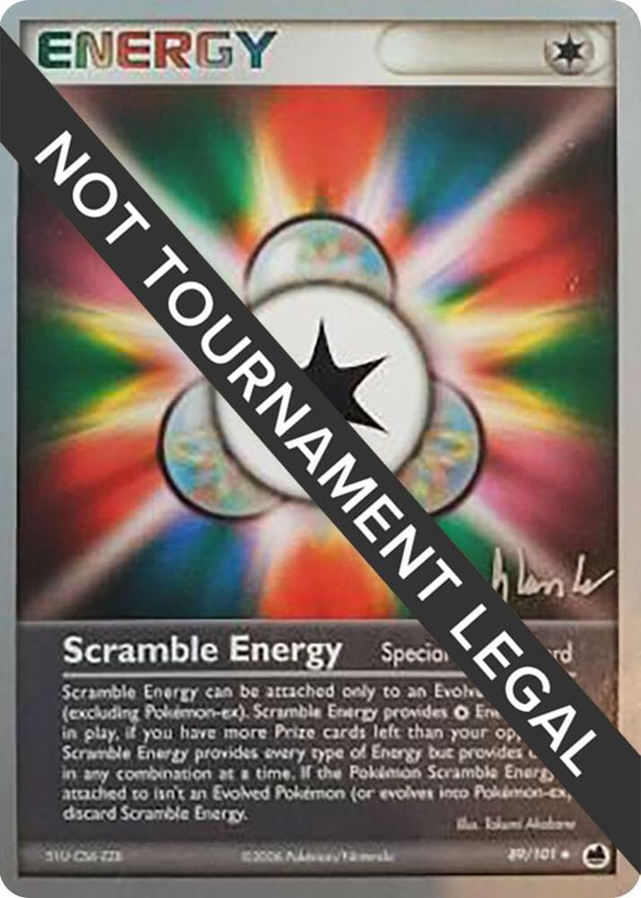 Scramble Energy - 2008 (Dylan Lefavour) — World Championship Decks 89 Pokémon card