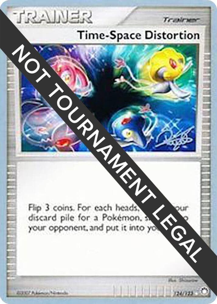 Time-Space Distortion - 2008 (Paul Atanassov) — World Championship Decks 124 Pokémon card