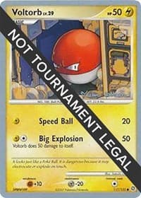 Voltorb - 2008 (Tristan Robinson) — World Championship Decks 117 Pokémon card