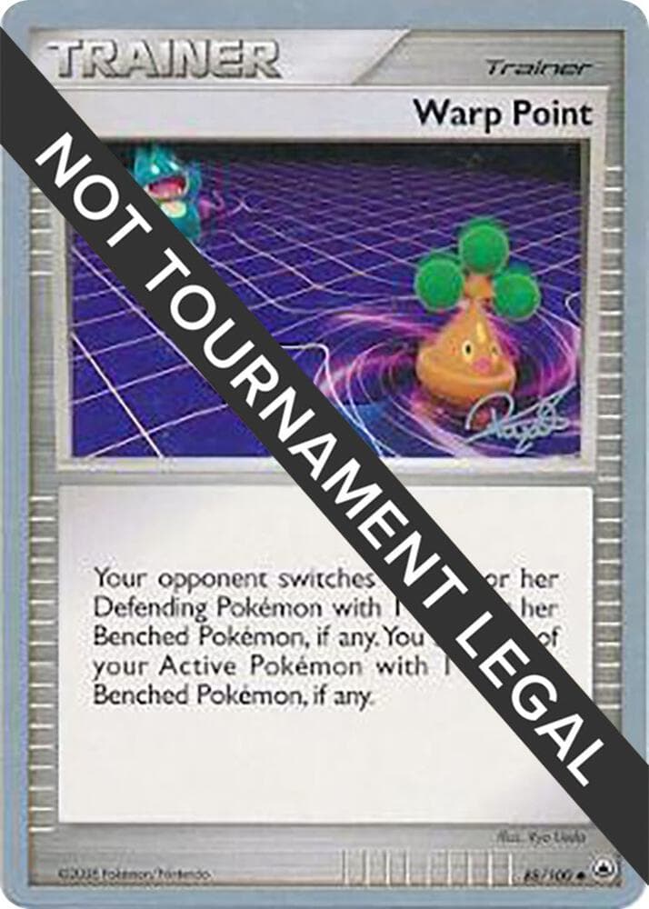 Warp Point - 2008 (Paul Atanassov) — World Championship Decks 88 Pokémon card