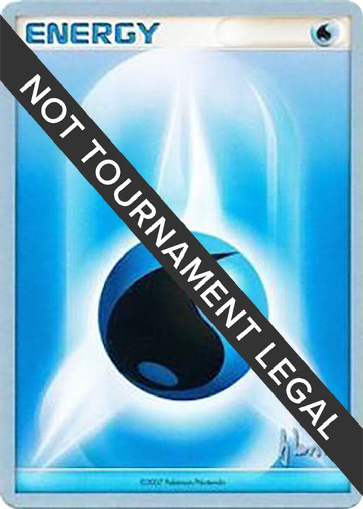 Water Energy - 2007 (Dylan Lefavour) — World Championship Decks p479839 Pokémon card