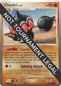 Claydol - 2009 (Stephen Silvestro) — World Championship Decks 15