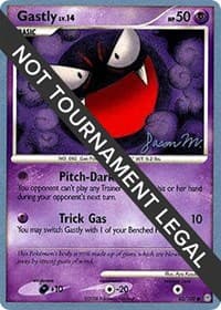 Gastly - 2009 (Jason Martinez) — World Championship Decks 62 Pokémon card