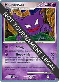 Haunter - 2009 (Jason Martinez) — World Championship Decks 40 Pokémon card