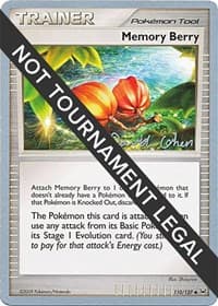 Memory Berry - 2009 (David Cohen) — World Championship Decks 110