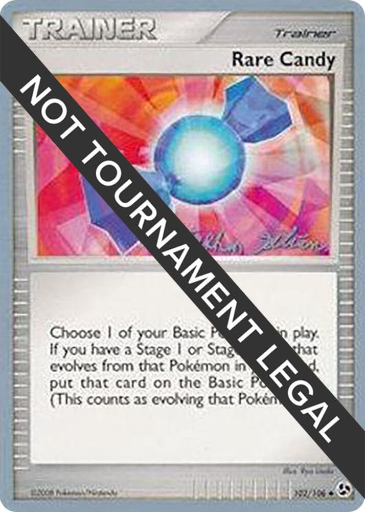 Rare Candy - 2009 (Stephen Silvestro) — World Championship Decks 102 Pokémon card