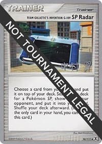 Team Galactic's Invention G-109 SP Radar - 2009 (Tsubasa Nakamura) — World Championship Decks 96