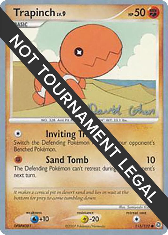Trapinch - 2009 (David Cohen) — World Championship Decks 115 Pokémon card