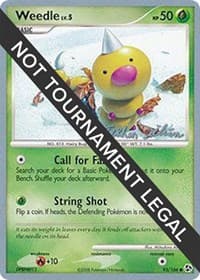 Weedle - 2009 (Stephen Silvestro) — World Championship Decks 93 Pokémon card