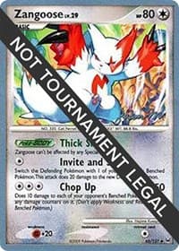 Zangoose - 2009 (Jason Martinez) — World Championship Decks 66 Pokémon card