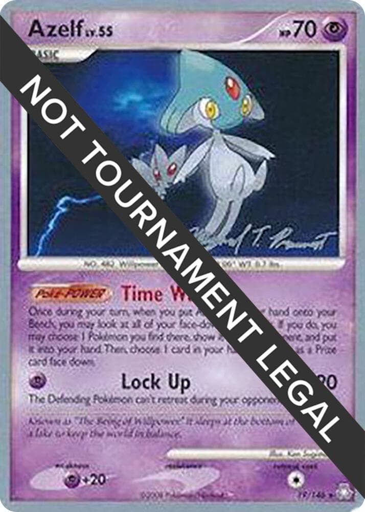 Azelf - 2010 (Michael Pramawat) — World Championship Decks 19 Pokémon card