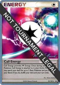 Call Energy - 2010 (Michael Pramawat) — World Championship Decks 92 Pokémon card