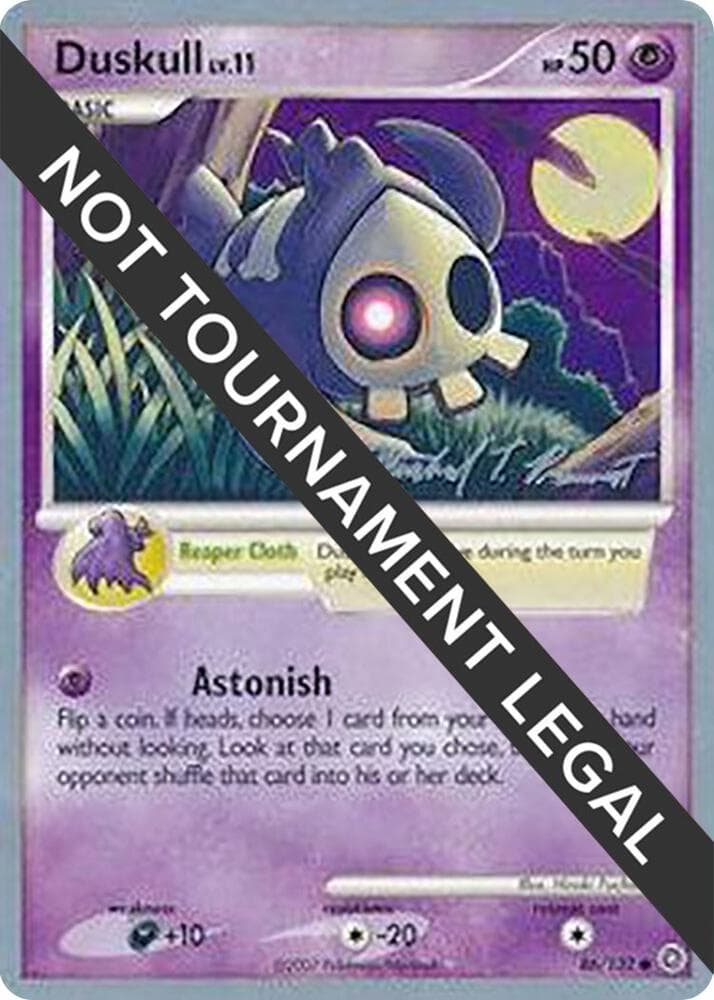 Duskull - 2010 (Michael Pramawat) — World Championship Decks 86 Pokémon card