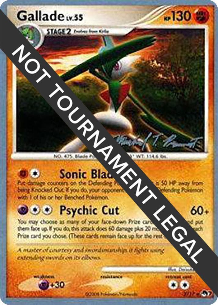 Gallade - 2010 (Michael Pramawat) — World Championship Decks 2 Pokémon card