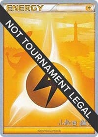 Lightning Energy - 2010 (Yuta Komatsuda) — World Championship Decks p480067 Pokémon card