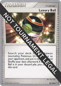 Luxury Ball - 2010 (Michael Pramawat) — World Championship Decks 86 Pokémon card