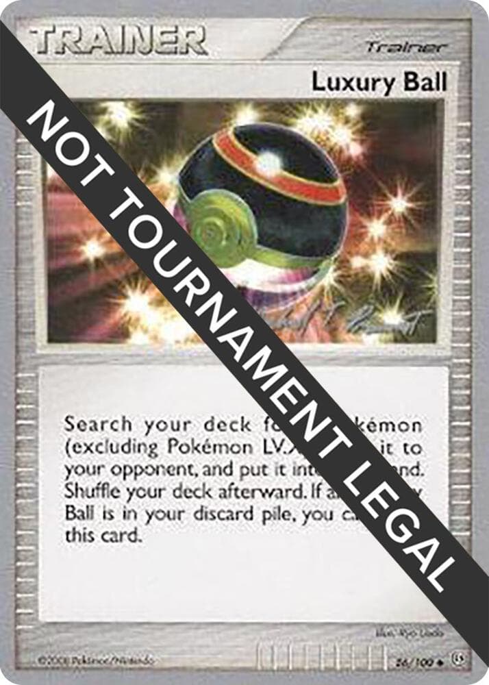 Luxury Ball - 2010 (Michael Pramawat) — World Championship Decks 86 Pokémon card