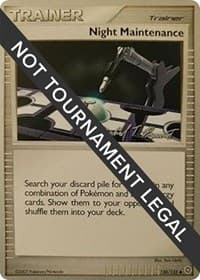 Night Maintenance - 2010 (Michael Pramawat) — World Championship Decks 120 Pokémon card