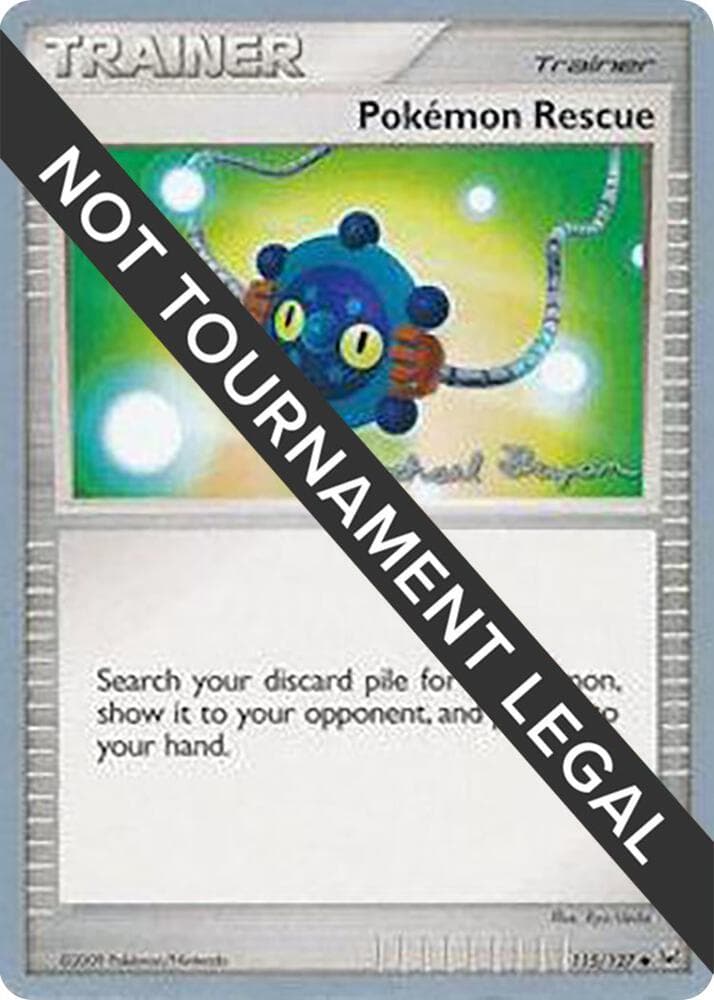 Pokemon Rescue - 2010 (Mychael Bryan) — World Championship Decks 115 Pokémon card