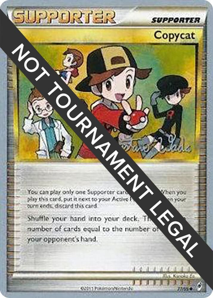 Copycat - 2011 (Gustavo Wada) — World Championship Decks 77 Pokémon card
