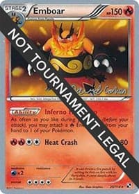 Emboar - 2011 (David Cohen) — World Championship Decks 20