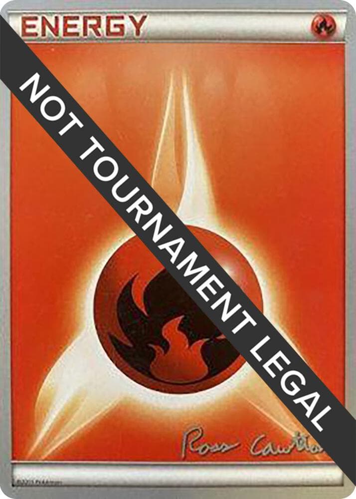Fire Energy - 2011 (Ross Cawthon) — World Championship Decks p480400 Pokémon card