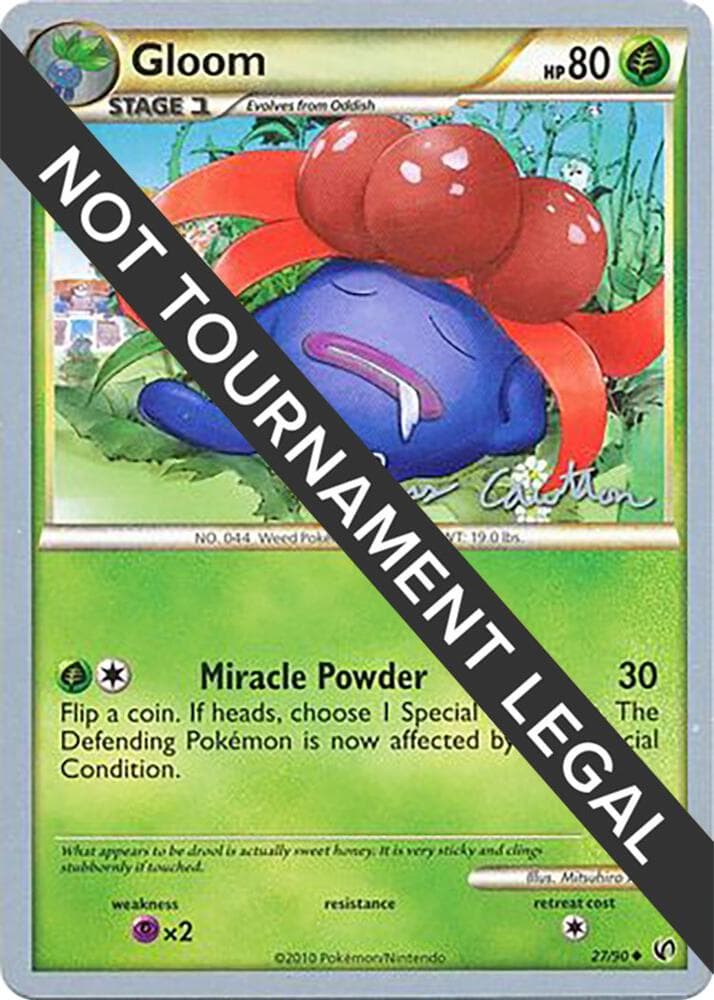 Gloom - 2011 (Ross Cawthon) — World Championship Decks 27 Pokémon card