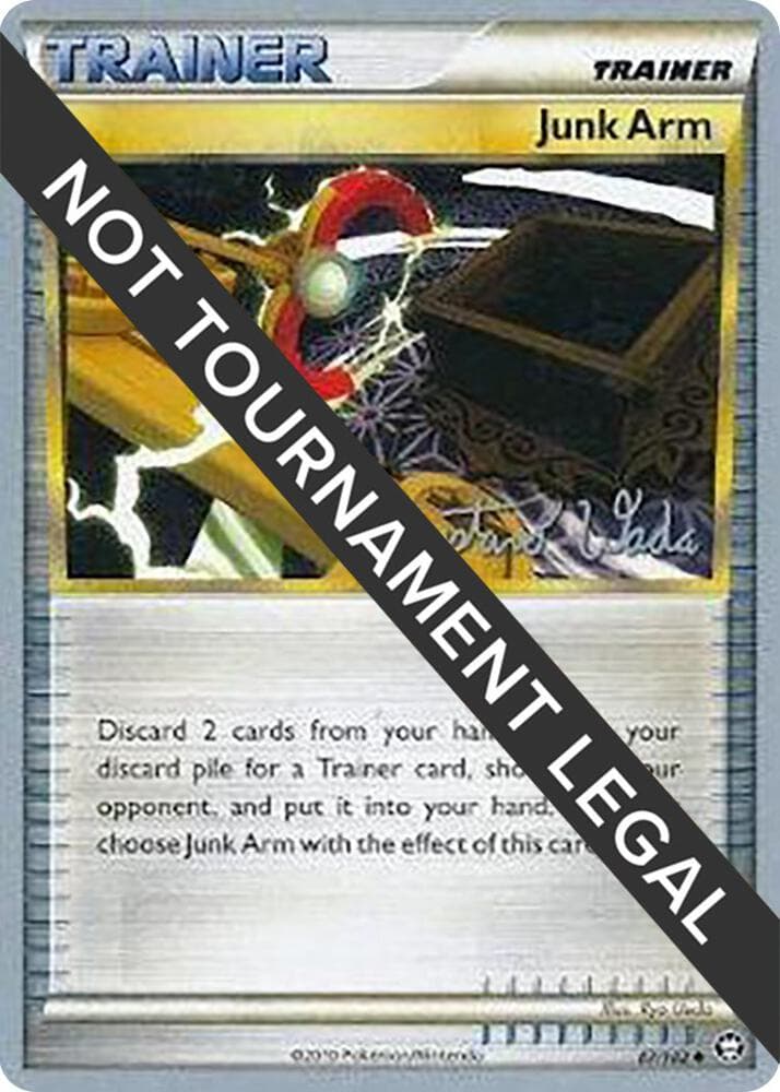 Junk Arm - 2011 (Gustavo Wada) — World Championship Decks 87 Pokémon card