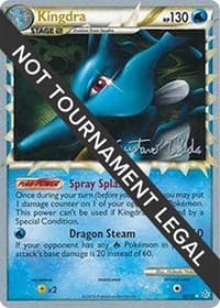 Kingdra - 2011 (Gustavo Wada) — World Championship Decks 85 Pokémon card