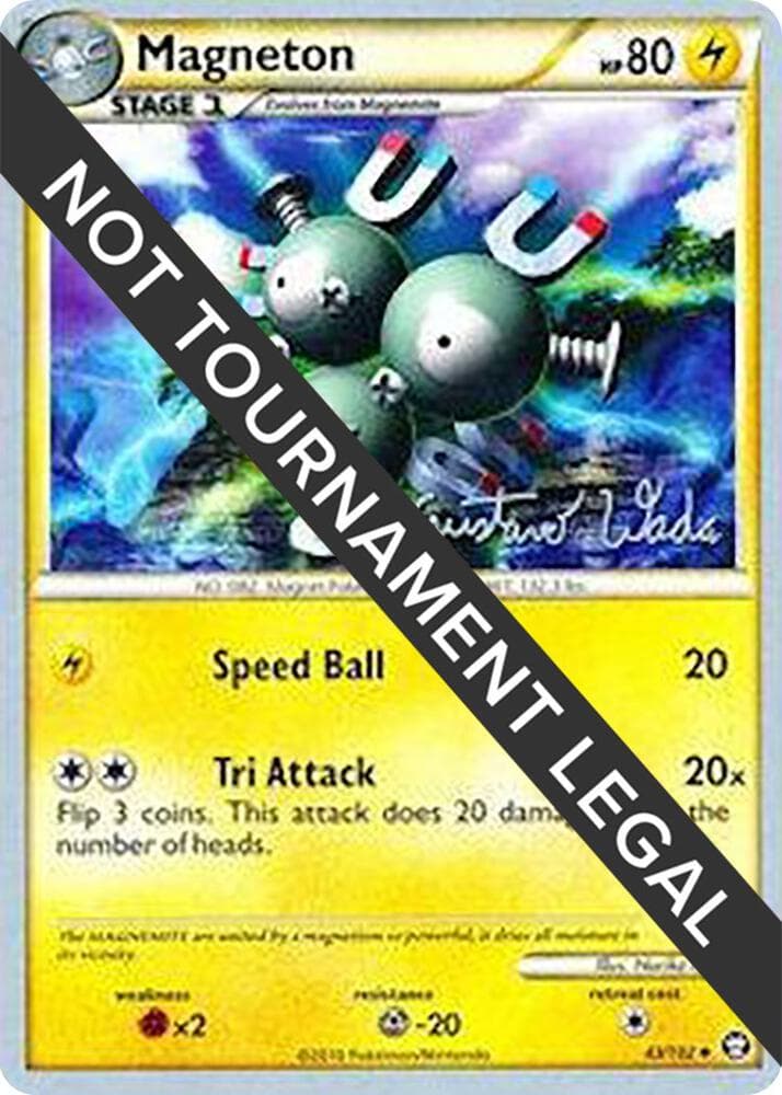 Magneton - 2011 (Gustavo Wada) — World Championship Decks 43 Pokémon card
