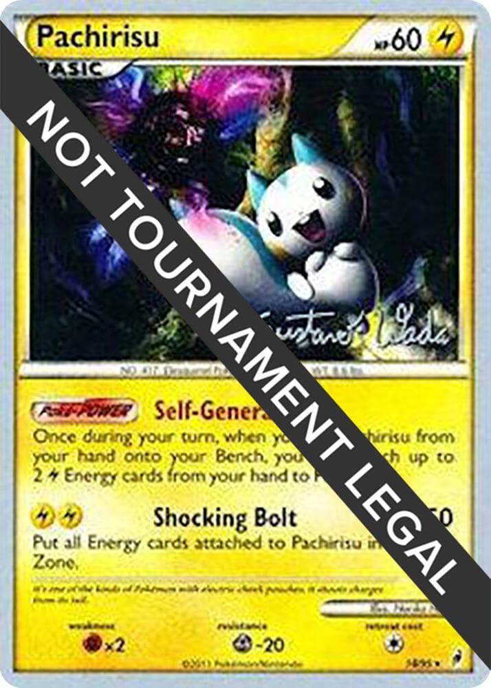 Pachirisu - 2011 (Gustavo Wada) — World Championship Decks 18 Pokémon card