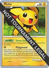 Pichu - 2011 (Ross Cawthon) — World Championship Decks 28 Pokémon card