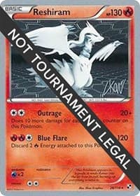 Reshiram - 2011 (Christopher Kan) — World Championship Decks 26 Pokémon card