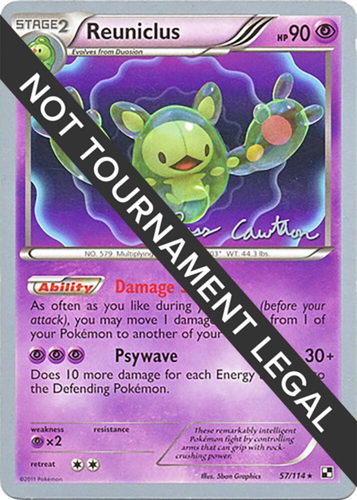 Reuniclus - 2011 (Ross Cawthon) — World Championship Decks 57 Pokémon card