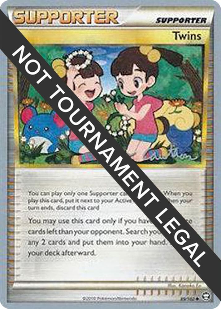 Twins - 2011 (Ross Cawthon) — World Championship Decks 89 Pokémon card