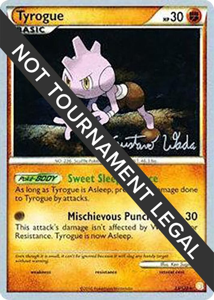 Tyrogue - 2011 (Gustavo Wada) — World Championship Decks 33 Pokémon card