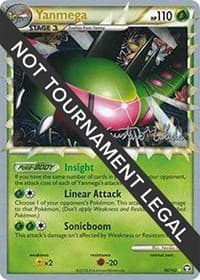 Yanmega - 2011 (Gustavo Wada) — World Championship Decks 98 Pokémon card