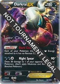 Darkrai EX - 2012 (Igor Costa) — World Championship Decks 63 Pokémon card