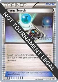 Energy Search - 2012 (Zachary Bokhari) — World Championship Decks 93