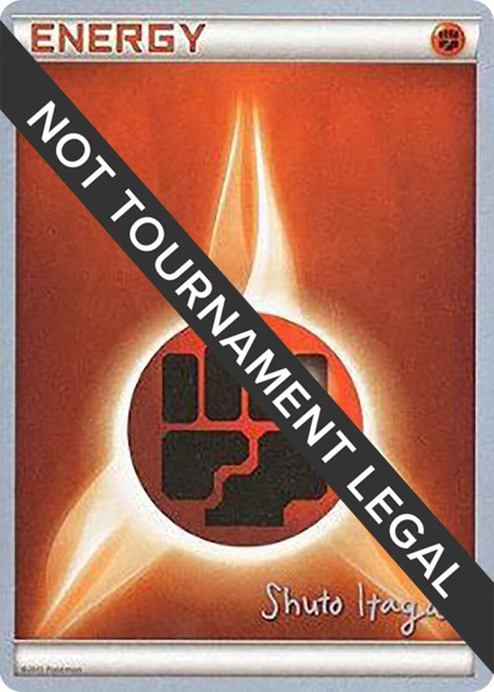 Fighting Energy - 2012 (Shuto Itagaki) — World Championship Decks p480565 Pokémon card