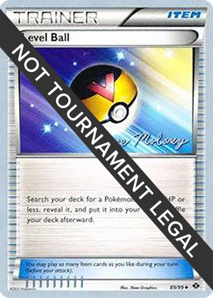 Level Ball - 2012 (Chase Moloney) — World Championship Decks 89 Pokémon card