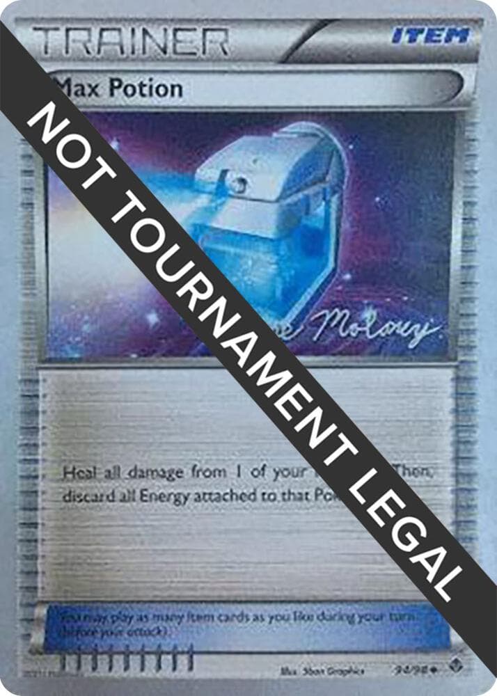 Max Potion - 2012 (Chase Moloney) — World Championship Decks 94 Pokémon card