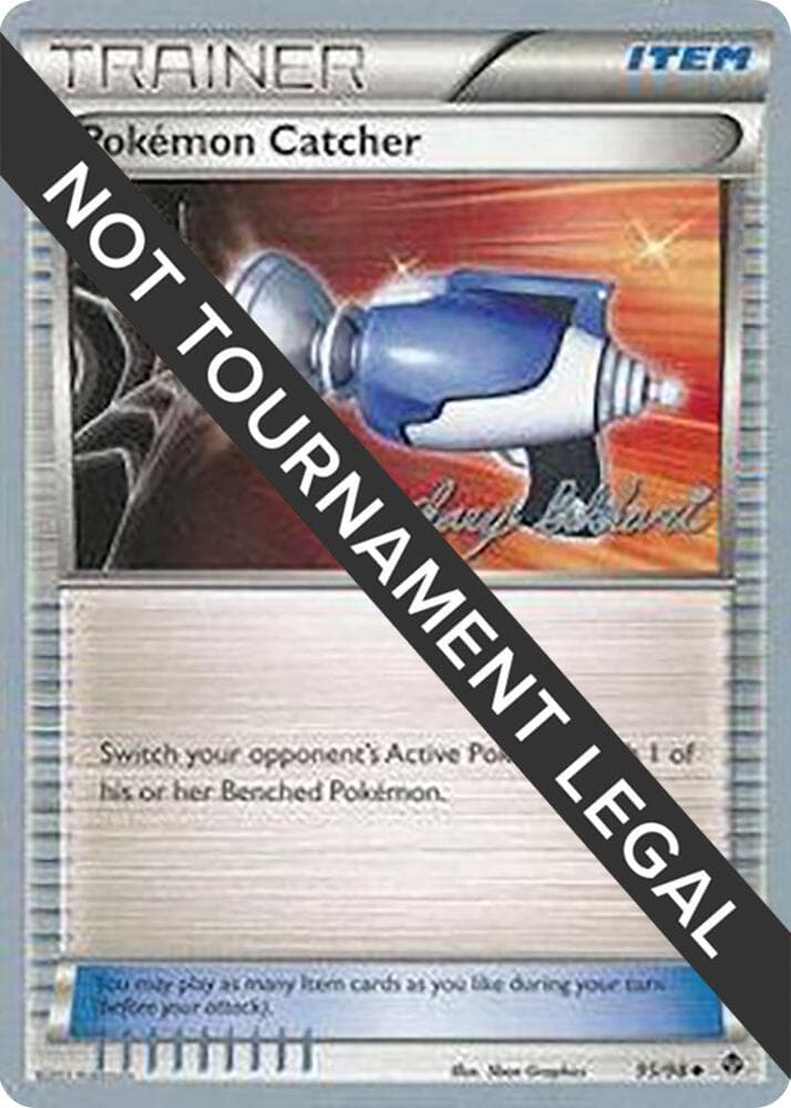 Pokemon Catcher - 2012 (Zachary Bokhari) — World Championship Decks 95 Pokémon card