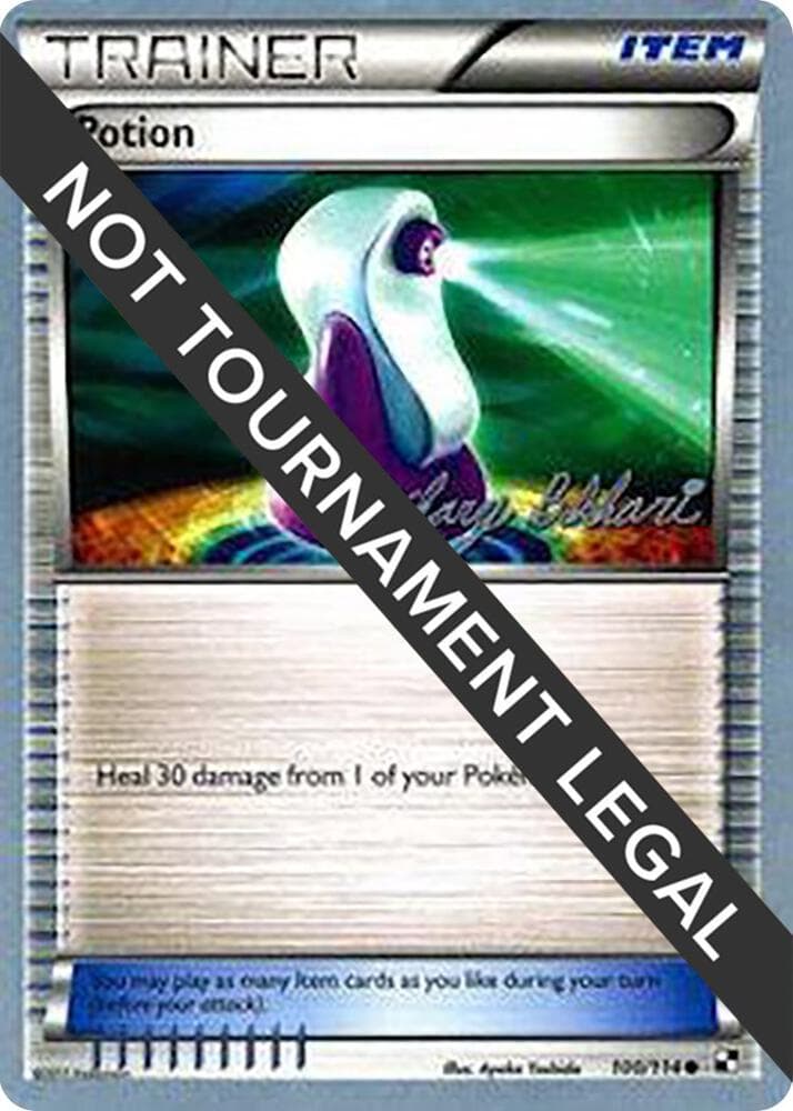 Potion - 2012 (Zachary Bokhari) — World Championship Decks 100 Pokémon card
