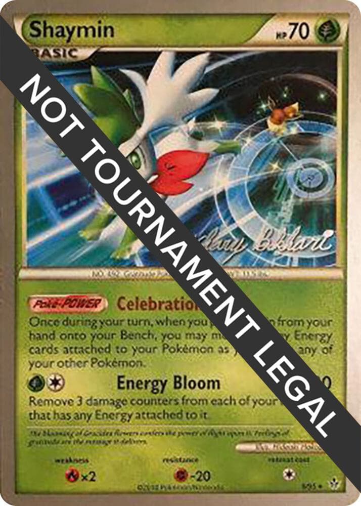 Shaymin - 2012 (Zachary Bokhari) — World Championship Decks 8 Pokémon card